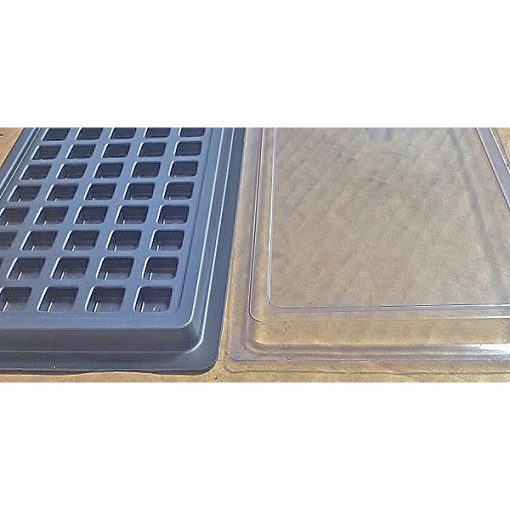 Antistatic Small Parts Trays 2 X 2 X .250