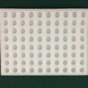 Foam Tray: Cavity Size .75 Diameter