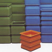 Heavy Duty Plastic Stacking Bin