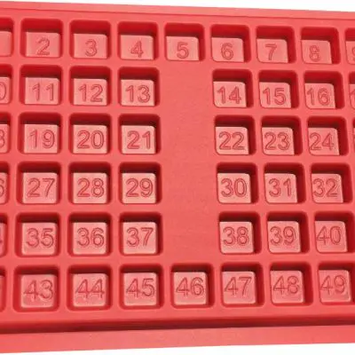 Red Cavity Tray