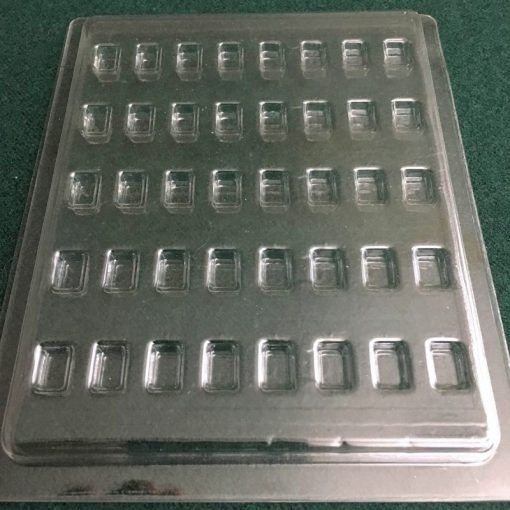 Thermoformed Plastic Tray and Cover .325 X .210 X .2