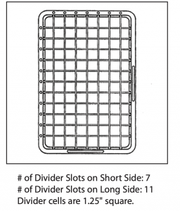 ESD Divider Locations Medium Bin