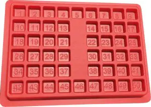 Red Cavity Tray