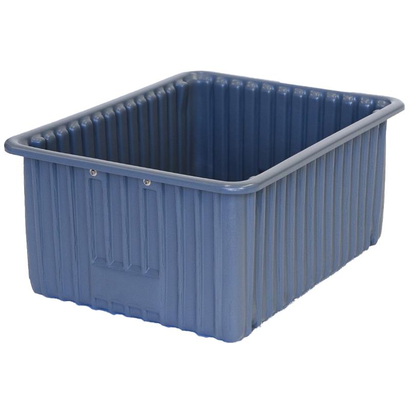 Plastic Divider Box 22" X 17" X 10"