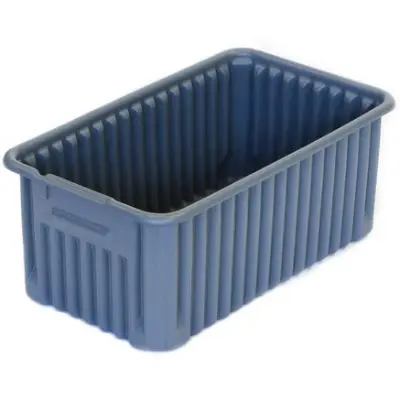 Plastic Divider Box 19" X 11" X 8"