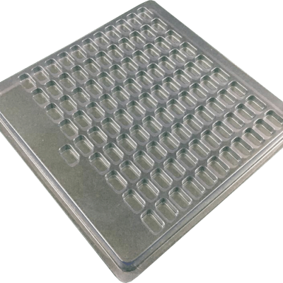 100 cavity tray