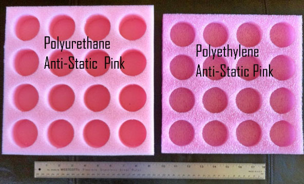 Visual Comparison for foam trays
