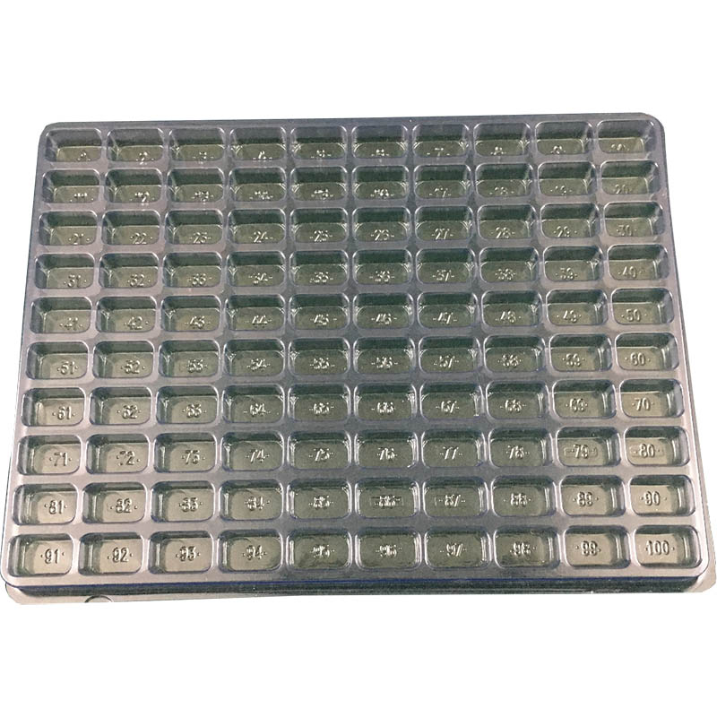Medical Numbered Cavity Trays 1 X .63 - Image 2