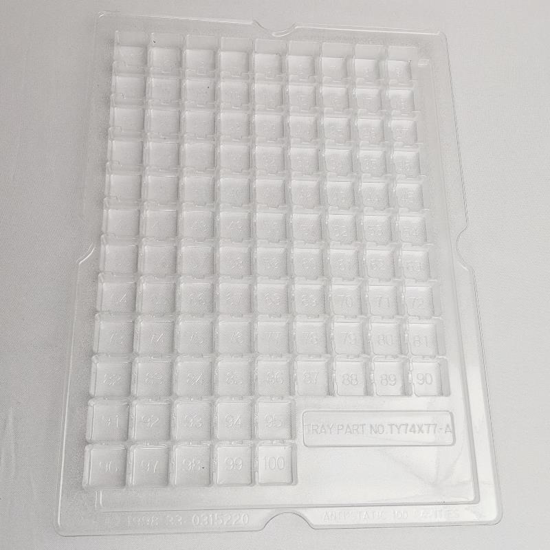 100 Cavity Anti-Static Tray