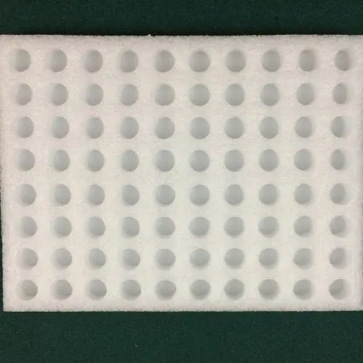 Foam Tray: Cavity Size .75 Diameter