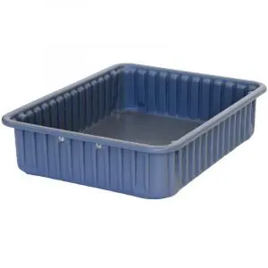 Plastic Divider Box 22" X 17" X 5"