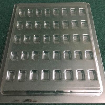 Thermoformed Plastic Tray and Cover .325 X .210 X .2