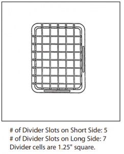 Divider Layout Small Bin