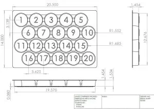 Duma Pot Tray Drawing