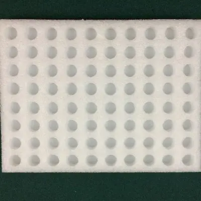 Foam Tray: Cavity Size .75 Diameter